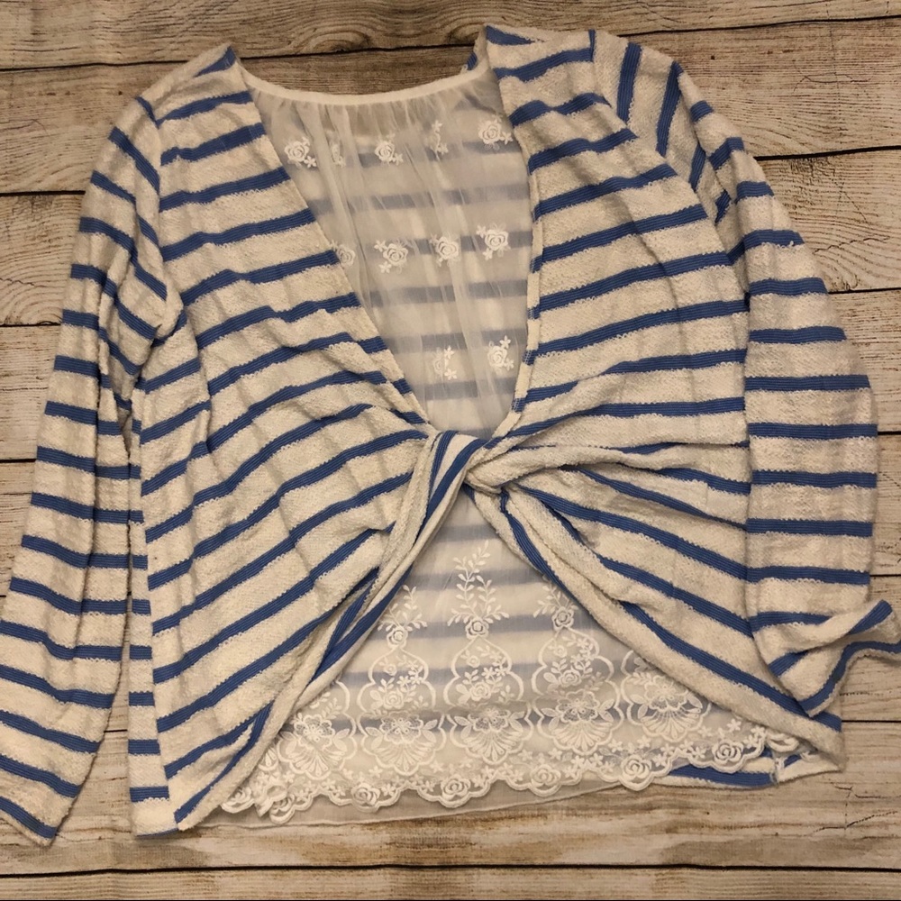 Anthropologie striped sweater